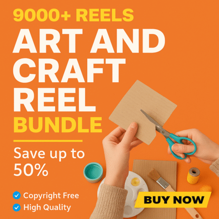Art & Craft Reels/Shorts Bundle 9000+