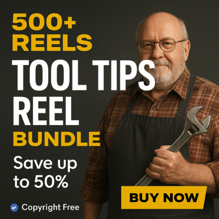 Tool Tips Reels/Shorts Bundle 500